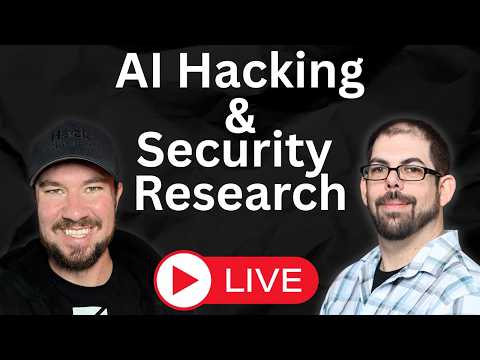 [LIVE] - AI Hacking & Security Research w/ Tobias Diehl