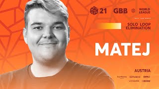 This moment made me cry on the Livestream cuz it was so beautiful and so unfortunate that you messed up 😭（00:06:54 - 00:07:42） - Matej 🇦🇹 | GRAND BEATBOX BATTLE 2021: WORLD LEAGUE | Solo Loopstation Elimination