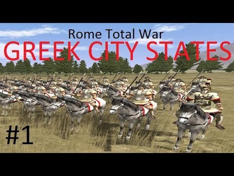 Rome Total War Whole Map Blitz Greek City States Campaign Part 1