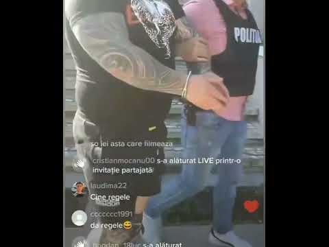 Marin Piciu arestat in direct face misto de politie - Bai baieti pot sa conduc eu pana la sectie?