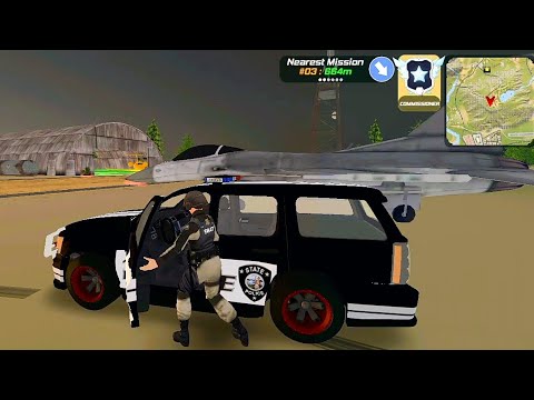 Police Officer Simulator Game - Land Rover - Mission: Go to the Accident - Android iOS Gameplay