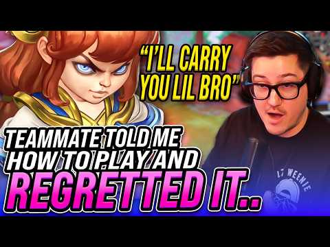 TEAMMATE TOLD ME HOW TO PLAY AND INSTANTLY REGRETTED IT - SCYLLA A to Z Series
