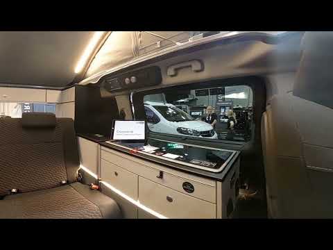 Innenaufnahme Wohnmobil Crosscamp Urban Camper Flex Modelljahr 2024