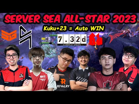 Server SEA ALL STAR 2023 Blacklist Stacked - 23savage KuKu Tims vs Raven inyourdream xsilearn Midone
