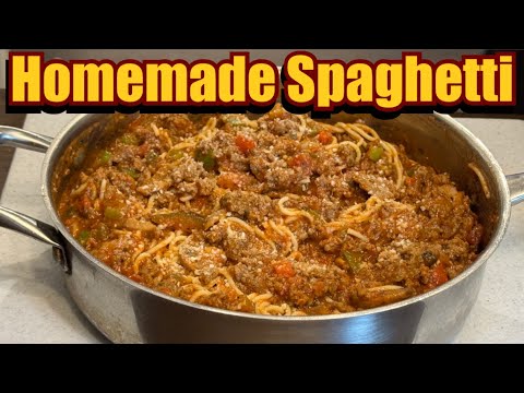 This Homemade Spaghetti Will Blow Your Mind!