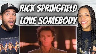FIRST TIME HEARING Rick Springfield  - Love Somebody REACTION