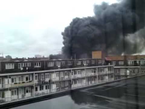 brand Haarlemmermeerstation