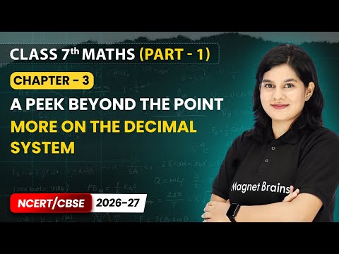 Large Numbers Around Us One Shot Revision Class 7th Maths Chapter 1 CBSE 2025 26