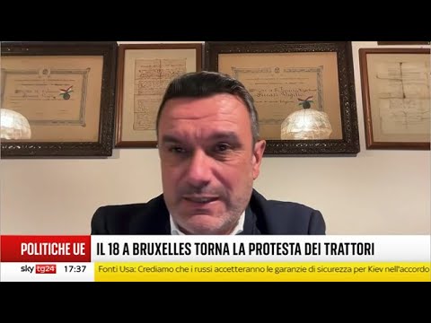 SKY TG24 - Cia pronta a manifestare a Bruxelles. L'intervento del presidente Fini su Mercosur e Pac