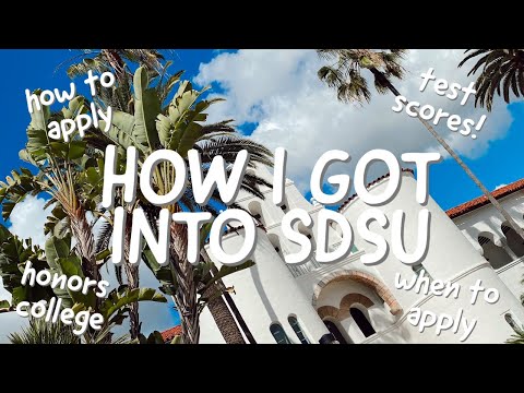 Sdsu Applications