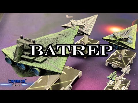 Combat Interdictors Attack!  Star Wars Armada Battle Report!