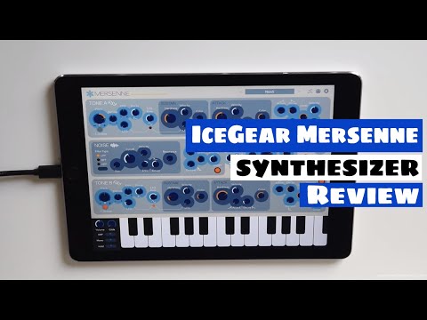 IceGear Mersenne Percussive FM Synthesizer Review & New Presets