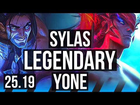 SYLAS vs YONE (MID) | 67% winrate, Legendary | EUW Master | 25.19