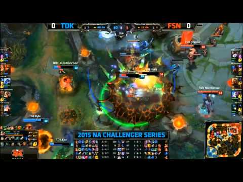TDK vs FSN Game 3 Match Recap (NA CS Spring 2015)
