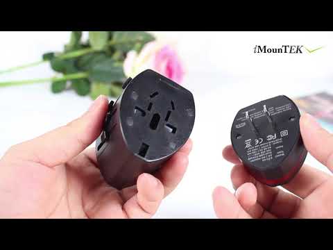 Universal Travel Power Adapter All in One Wall Charger AC Power Plug Adapter