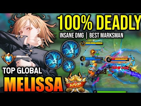 MELISSA BEST BUILD 2023 | TOP GLOBAL MELISSA GAMEPLAY | MOBILE LEGENDS✓