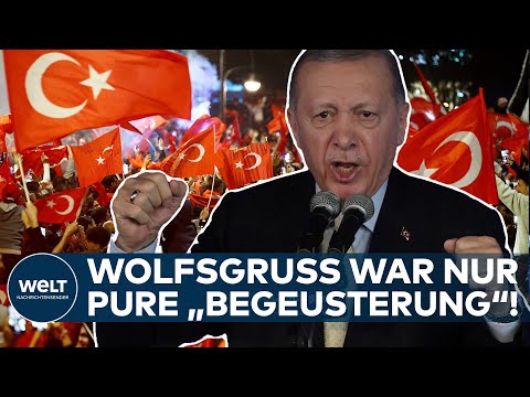 WOLFSGRUSS-WIRBEL: Die unglaubliche Selbstinszenierung des türkischen Präsidenten Erdogan