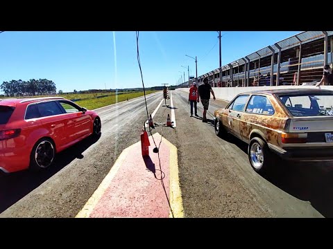 GOLRAT NA #AREA67 COM PNEUS SLICK E CÂMBIO ORIGINAL!!