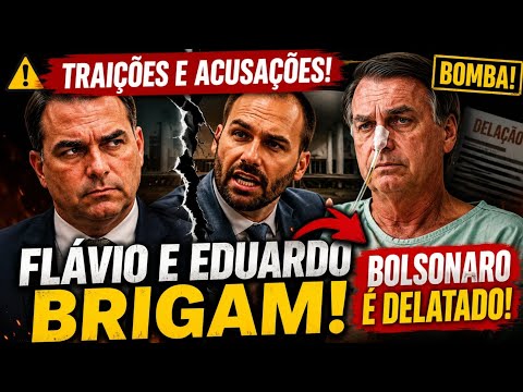 💣URGENTE! NOVOS DESDOBRAMENTOS ENVOLVEM FLÁVIO, EDUARDO E JAIR BOLSONARO!🚨