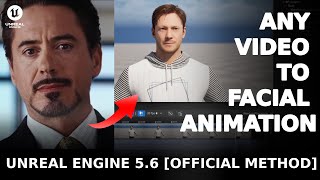 MetaHuman Facial Animation from Any Video in Unreal Engine 5 6 – Easy & Powerful Workflow!