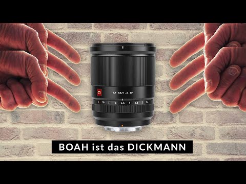 BOAH ist das DICKMANN: Viltrox AF 13mm f1 4 XF (Review)