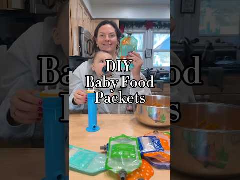 DIY Baby Food Packets