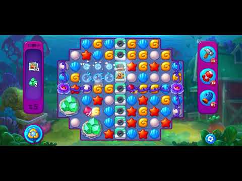 Fishdom Very Hard level 10966 no boosters フィッシュダム ベリーハード