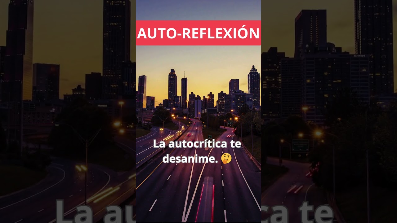 Auto reflexión.. la autocrítica.. #shorts
