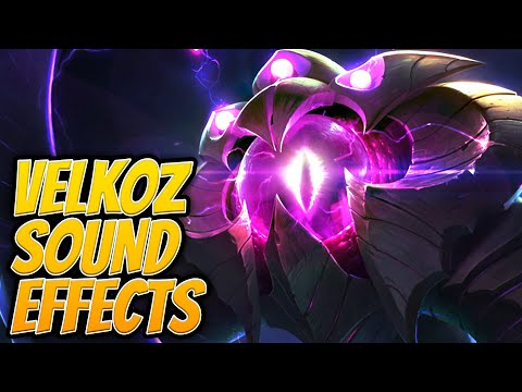 VELKOZ ABILITIES | Sound Effects | League of Legends