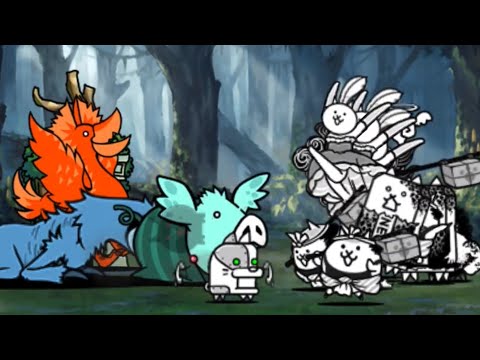 Battle Cats - Hidden Forest of Gapra - Primeval Wood Area 18