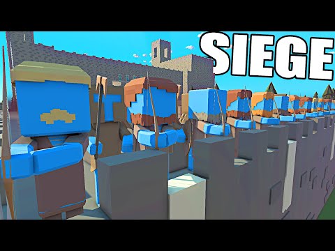 Infiltrating the LARGEST CASTLE WALLS Ever! - Ancient Warfare 3