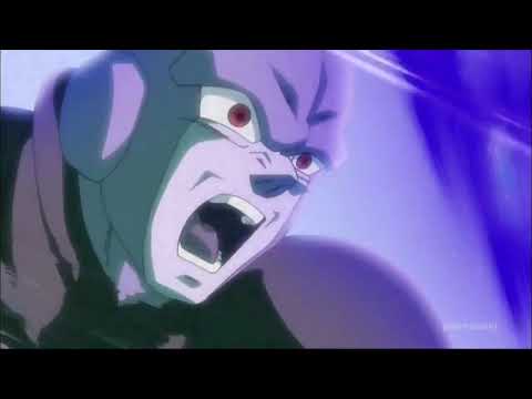 SSJ Blue Goku Uses Kaioken X10 Against Hit (2019 Fandub)