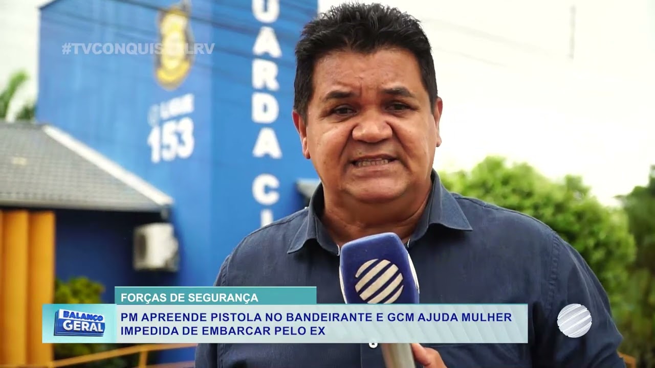 Polícia conduz homem por porte ilegal de arma e evita confusão na rodoviária de Lucas do Rio Verde