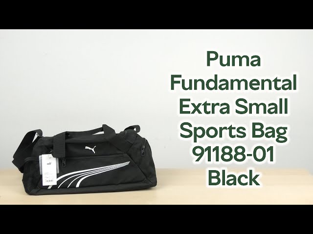 Vídeo relacionado con PUMA - PUMA Fundamental Extra Small Sports Bag, Bolsas de Deporte Unisexo, PUMA Black, OSFA - 091188