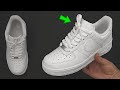 How To Factory Lace Your Nike Air Force 1s Nike AF1 Factory Knot DS Knot