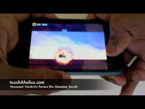 Monorace Hands-On Gameplay - touchAholics.com