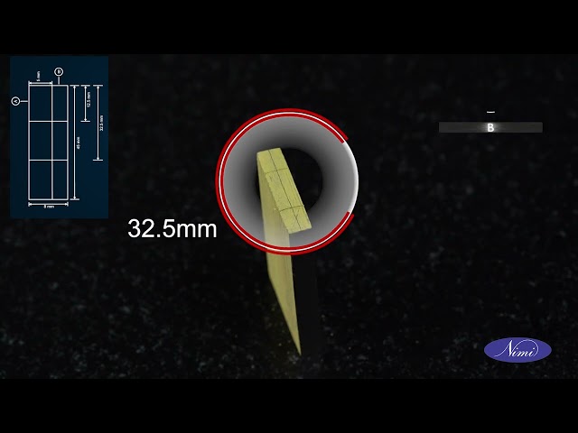 Marking according to simple blue prints for locating position of holes