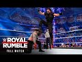 FULL MATCH Roman Reigns Vs Seth Freakin Rollins Universal Title Match Royal Rumble 2022