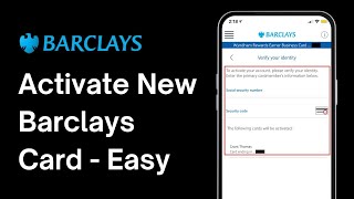 How to Activate a New Barclays Card