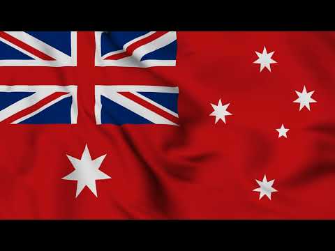 Australian Red Ensign flag