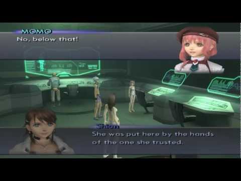 Xenosaga III HD Cutscene 163 - Shion in Shock (Labyrinthos) - JAPANESE - SWIMSUIT MODE
