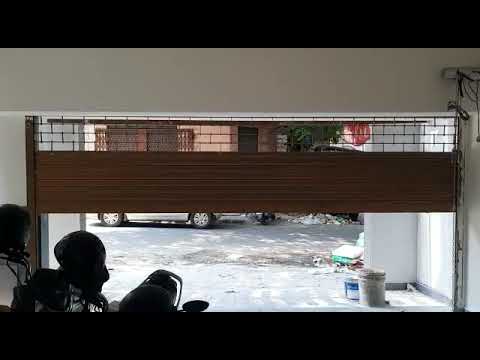 Motorized Grill Rolling Shutter