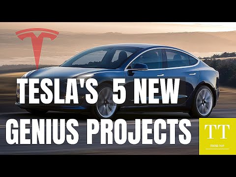 Tesla's 5 New Genius Projects That Will Drastically SHOCK The WORLD