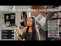 HOW TO START 2024 SUCCESSFULLY: 2024 goal setting, healthy habits, reinvent yourself, & mindset!