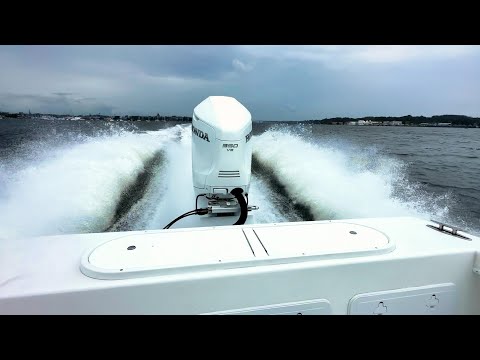 All New Honda 350 Hp Outboard ! A Quiet Beast !