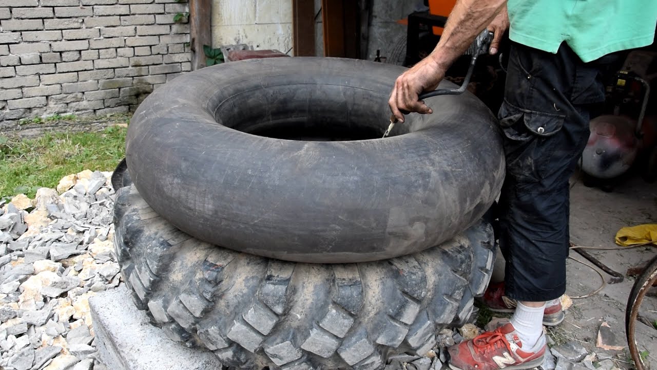 Naprawa koła w 5 minut Felga z pierścieniem