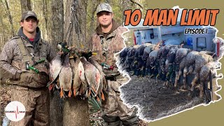 OPENING DAY BEATDOWN || ARKANSAS GREEN TIMBER DUCK HUNT ||