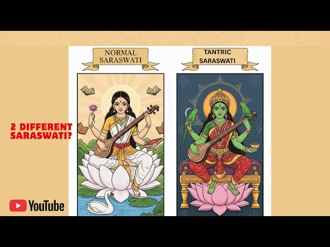 The Tantric Secret of Saraswati: Matangi vs Saraswati