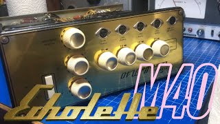 Video thumbnail for Klemt Echolette M40 Reparaturbericht (Röhrenverstärker Reparatur) by Tim Frodermann