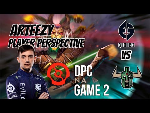 Arteezy [MEDUSA] PLAYER PERSPECTIVE - Evil Geniuses VS Undying - DPC GAME 2